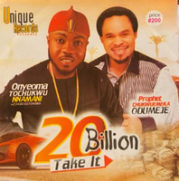 Odumeje 20 Billion Take It CD